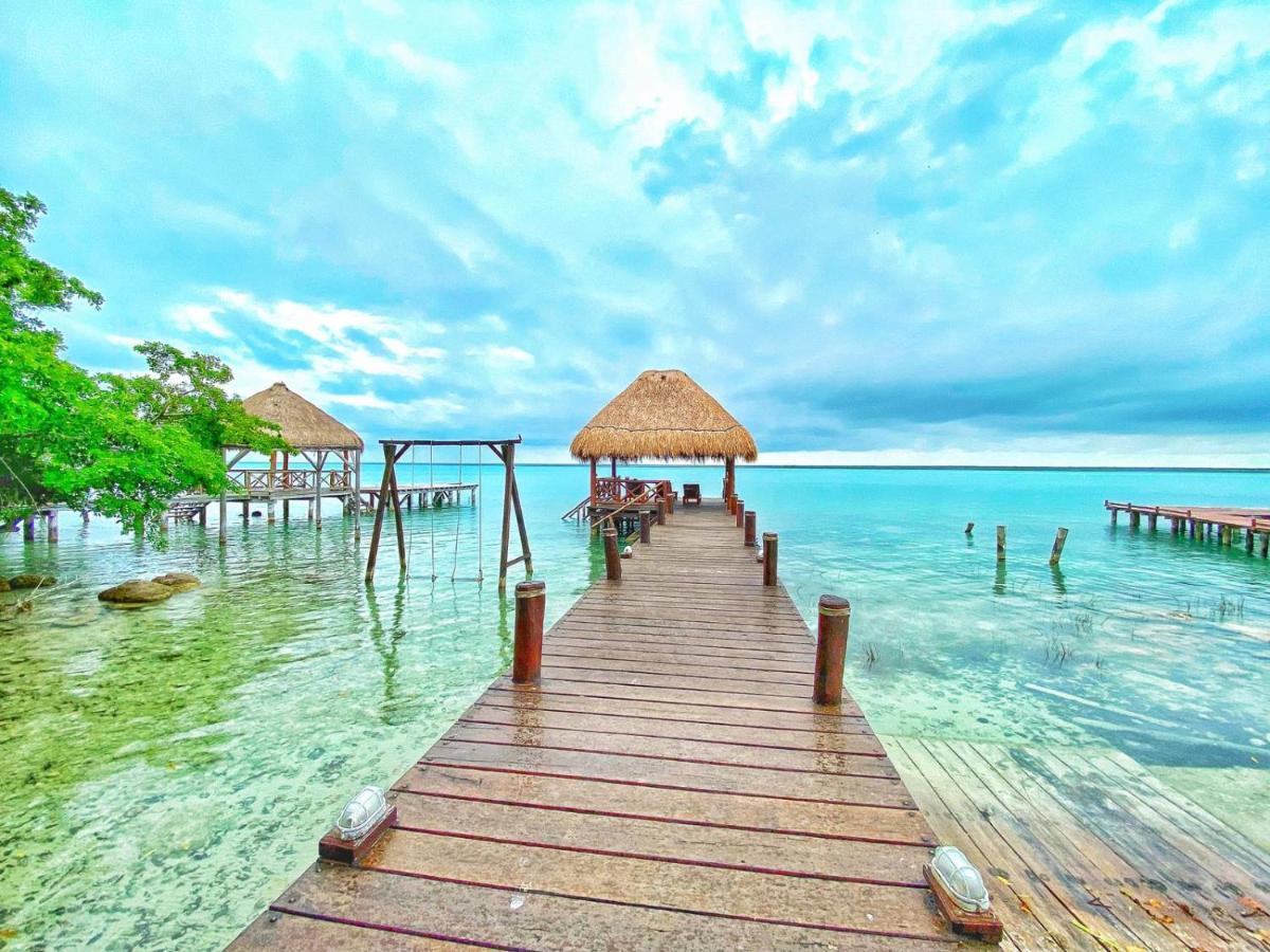 Hotel Boutique Las Nubes Bacalar Ngoại thất bức ảnh