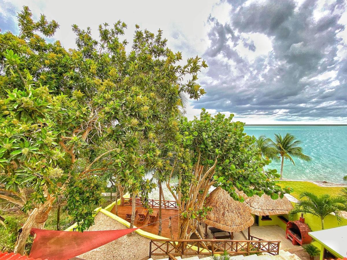 Hotel Boutique Las Nubes Bacalar Ngoại thất bức ảnh
