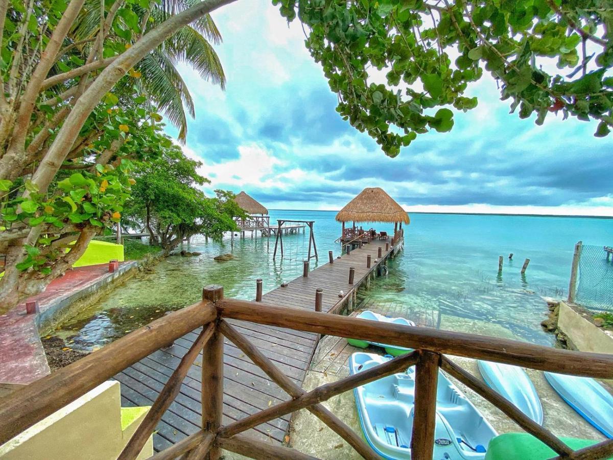 Hotel Boutique Las Nubes Bacalar Ngoại thất bức ảnh