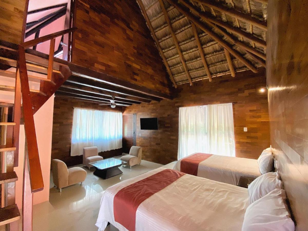 Hotel Boutique Las Nubes Bacalar Ngoại thất bức ảnh