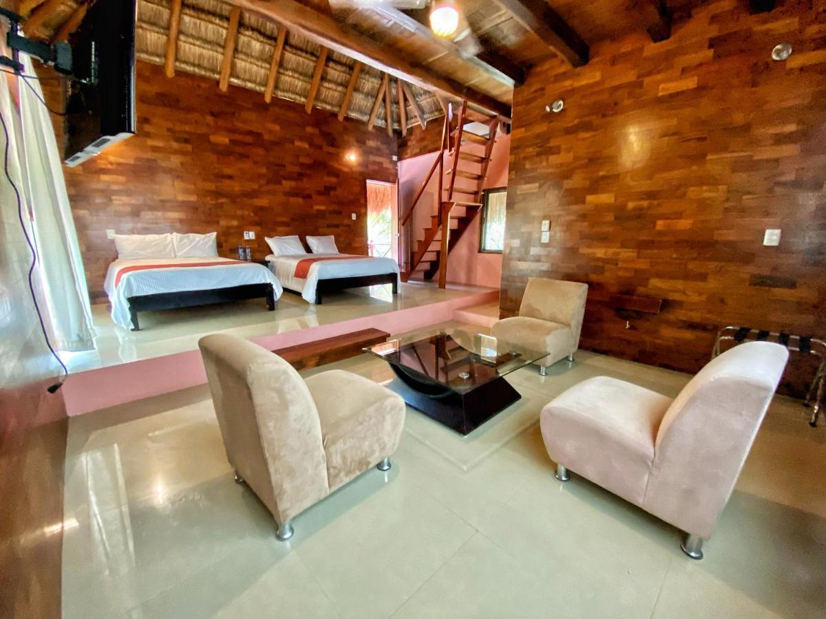 Hotel Boutique Las Nubes Bacalar Ngoại thất bức ảnh
