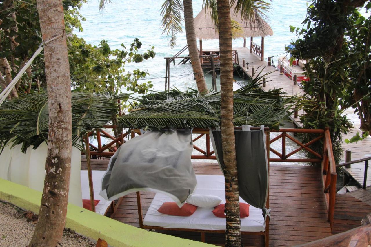Hotel Boutique Las Nubes Bacalar Ngoại thất bức ảnh